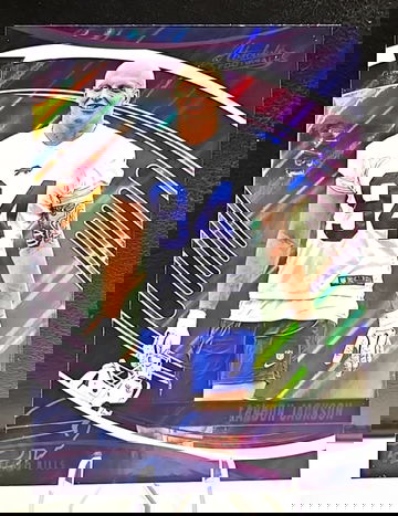 2025 Panini Absolute  Landon Jackson RC  Purple Pillars  13/19  Bills  Rookie