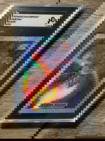 1994 Marvel Masterpieces Iron Man “Holofoil” SGC 9