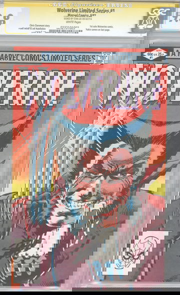 Wolverine Limited Series #1 CGC 9.8 SS STAN LEE 1982