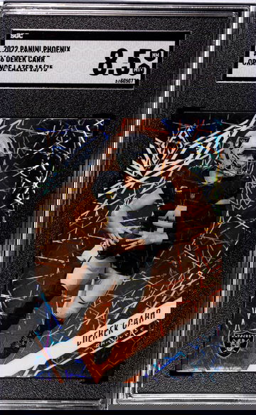 2022 Panini Phoenix #46 Derek Carr /75 SGC 8.5