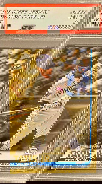 2019 Topps Update Fernando Tatis Jr - PSA 9