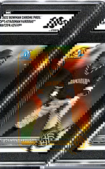 2022 Bowman Chrome BCP-193 Rosman Verdugo Refractor 475/499 
