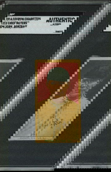 1914 T213 Chief Myers Coupon New York Portrait SGC A