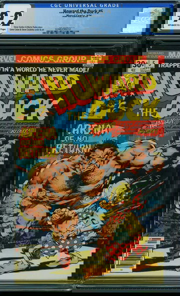 HOWARD THE DUCK #5, CGC 9.2 NM-