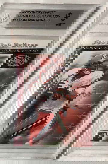 2000 DONRUSS PREF GRADED SERIES (1 of 1125) #47 DONOVAN McNABN MINT 9