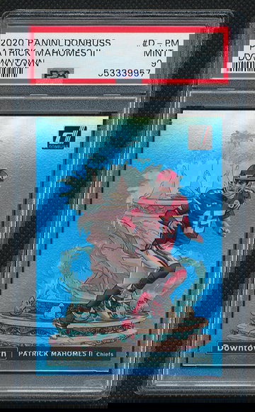 2020 Donruss Patrick Mahomes Downtown