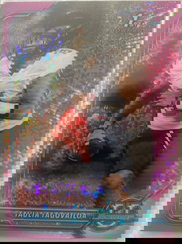 2021/22 Bowman U Taulia Tagovailoa 1st Bowman Kaleidoscope #98/150