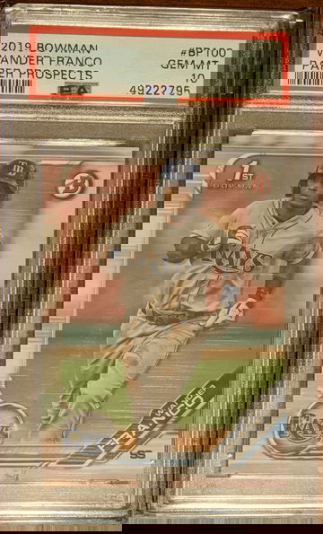 2019 Bowman Wander Franco PSA 10