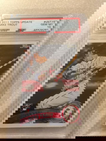 Mike Trout 2011 Topps Update RC