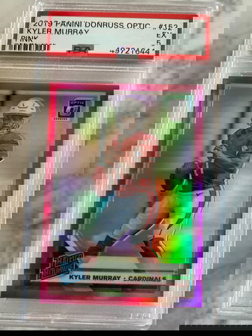 Kyler Murray 2019 Optic Pink psa 5