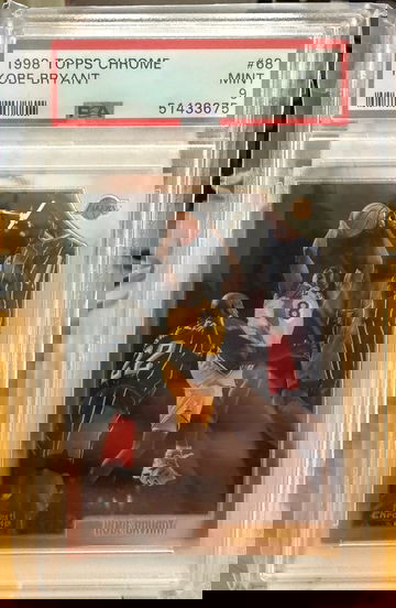 1998-99 Topps Chrome Kobe Bryant #68 PSA 9