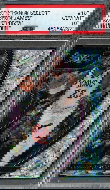 2017 Select Scope #18 LeBron James PSA 10 Gem Mint