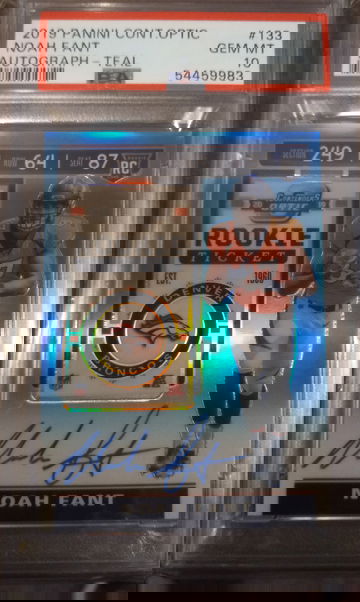 Noah Fant auto /149 psa 10 pop 1