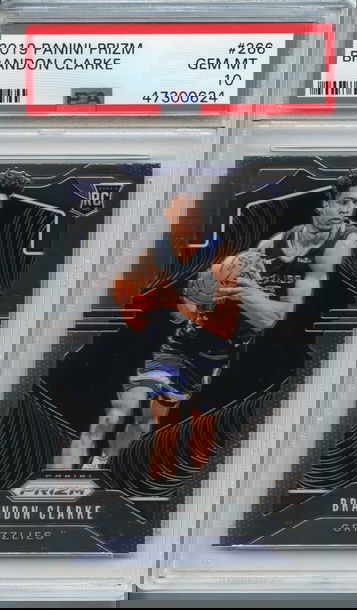 Brandon Clarke Prizm PSA 10 NEP