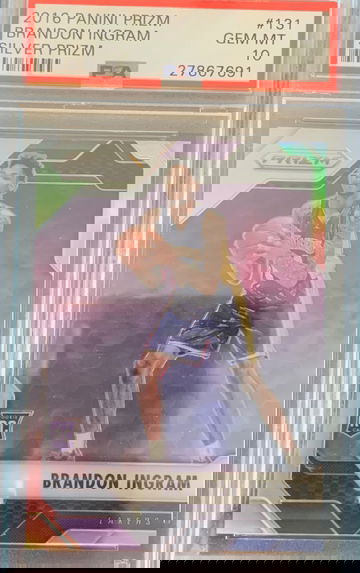 2016 Prizm Silver Brandon Ingram PSA 10