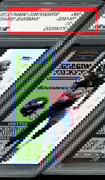 2012 Panini Contenders #86 Richard Sherman RC  PSA 10  Seahawks