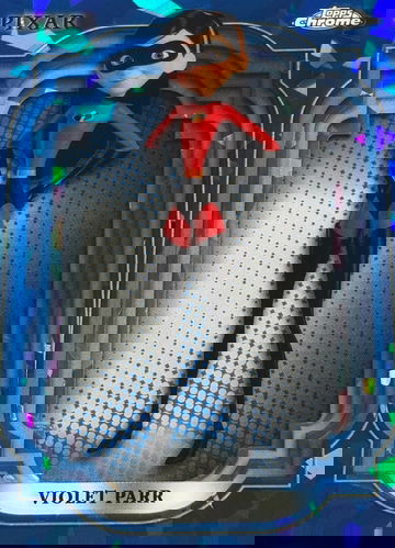 2024 Topps Chrome Disney Sapphire Violet Parr Incredibles
