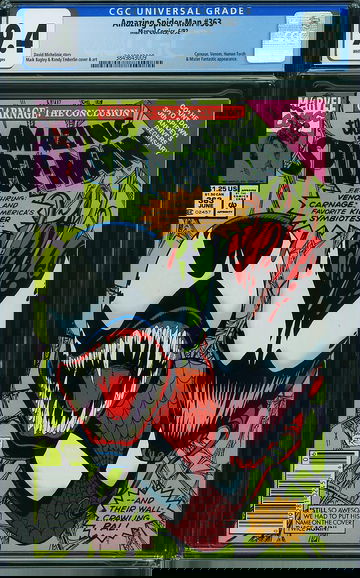 AMAZING SPIDER-MAN #363, CGC 9.4 NM