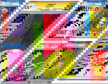 WATCHMEN #1-12 CGC VF-NM *ISSUES #1-5-11 SIGNED BY ARTIST DAVE GIBBONS* 1986-87