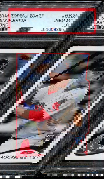 2014 Topps Update Mookie Betts PSA 10