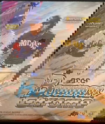 2019 Bowman Chrome Hobby Box