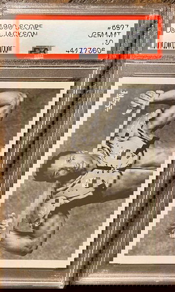 1990 Score Bo Jackson PSA 10 Iconic