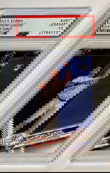 2017 Topps Aaron Judge PSA 10