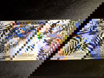 2025 Rookies & Stars  RILEY LEONARD  Rookie Crusade Silver Prizm & Base  Colts RCs