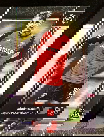 2025 Topps Museum Collection UCC Soccer  Andrea Natali  Rookie RC  Leverkusen #45