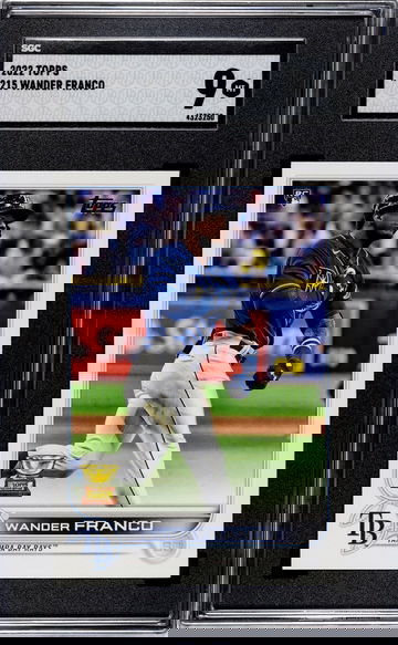 2022 Topps Wander Franco #215 SGC 9