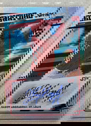 2020 Donruss Signature Series Randy Arozarena #SS-RA Auto rookie card