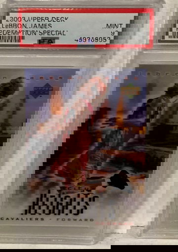 2003 UD LeBron James Redemption Special