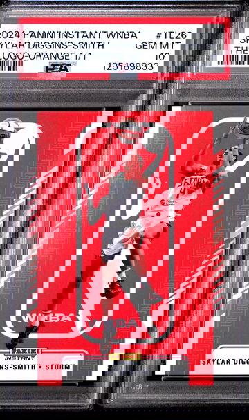 2024 PANINI INSTANT WNBA THE LOGO SKYLAR DIGGINS-SMITH  ORANGE 1/1 #TL26 PSA 10