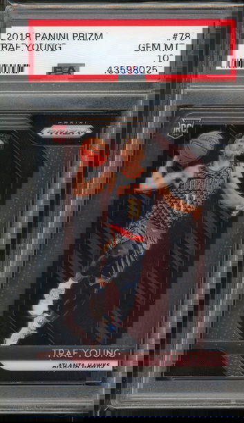 2018 Prizm Trae Young PSA 10 
