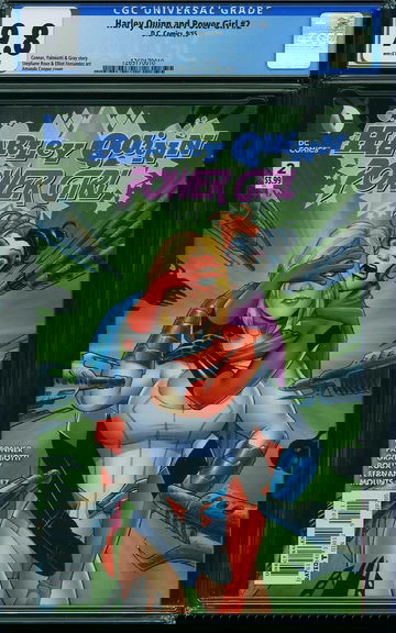 HARLEY QUINN AND POWER GIRL #2, CGC 9.8 NM/MT