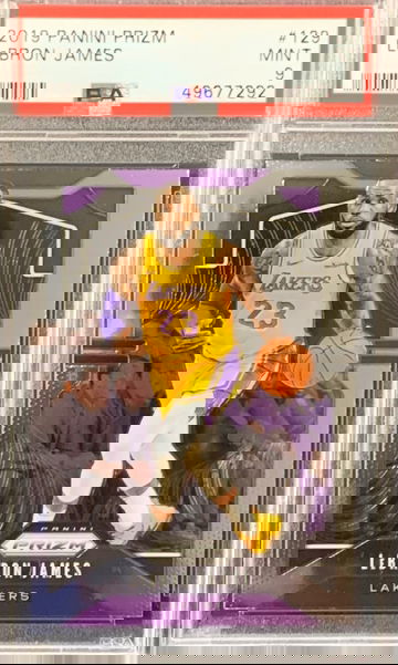 2019 Prizm Lebron James PSA 9