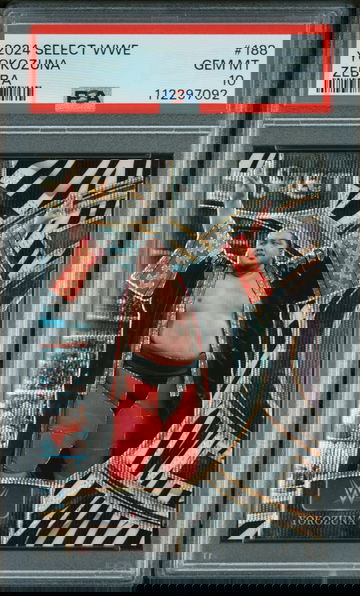 2024 Panini Select Zebra Yokozuna #188 PSA 10