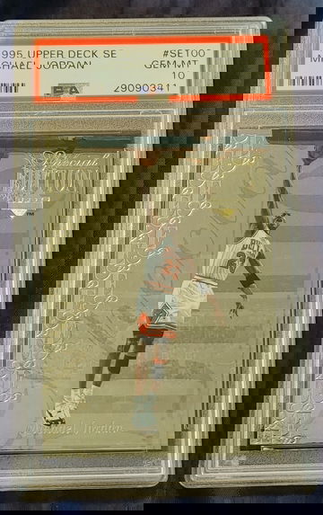 1995 Upper Deck Special Edition SE Foil Insert Michael Jordan PSA 10