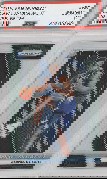 Jaren Jackson Silver PSA 10