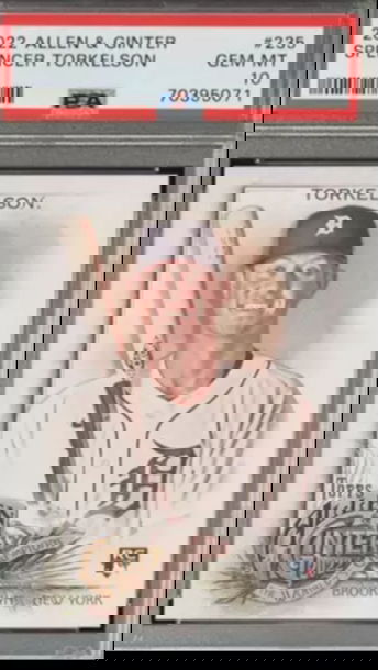 2022 Allen & Ginter #235 Spencer Torkelson RC PSA 10 LOW POP!