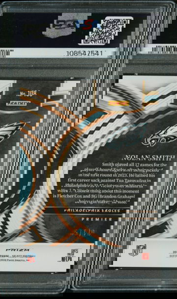 2023-24 Panini Prizm Premier League White Sparkle Harrison Reed #159 PSA 9