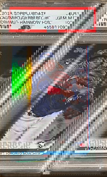 Vladimir Guerrero Jr 2019 Topps Update Rainbow PSA 10