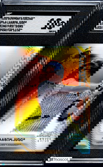 2020 Bowman Sterling Aaron Judge #SFS-AJ - SGC 10 - POP 1