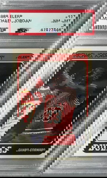 Michael Jordan 1988 Fleer #17 - PSA 8