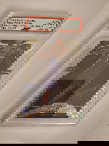 Zion Williamson Prizm Fast Break Rookie Variation PSA 10