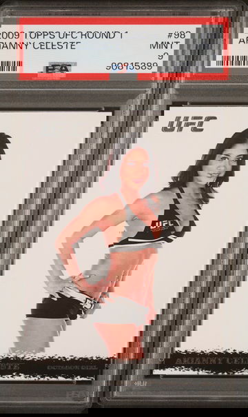 2009 Topps Round 1 Arianny Celeste #98 Octagon Ring Girl PSA 9