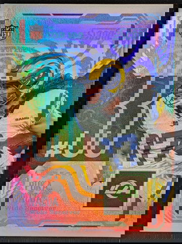 2025 Score Top 100 Insert #33 Puka Nacua Los Angeles Rams Case Hit