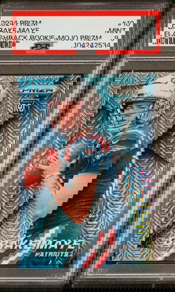 2024 Prizm Flashback Mojo /25 PSA 9