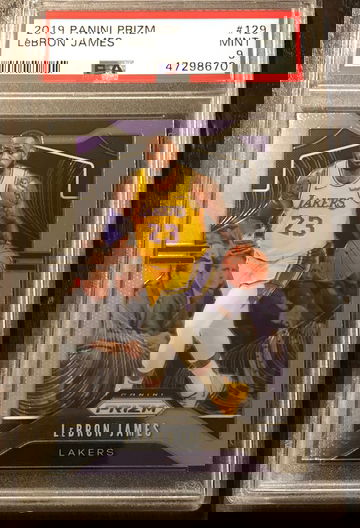 2019 Prizm Lebron James PSA 9