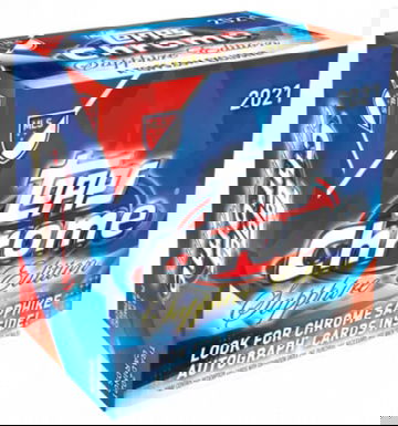 2021 Topps Chrome Sapphire Edition MLS Soccer Hobby Box PRESALE